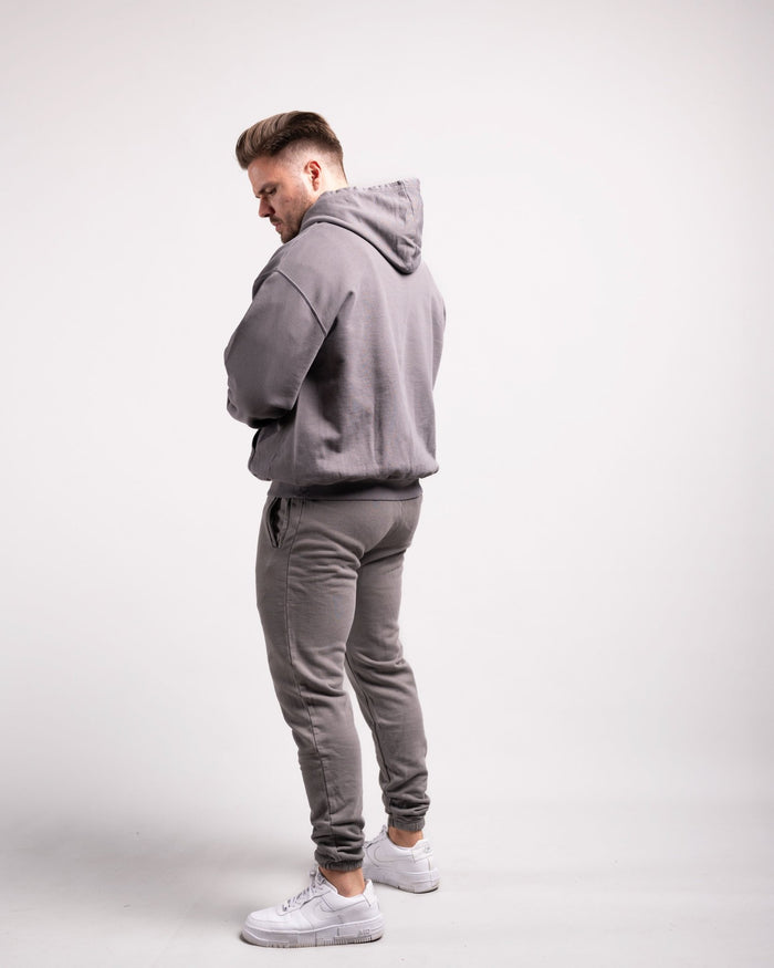 Oversized Hoodie (Dark Grey) - HQ Basics - Athletic Aesthetics