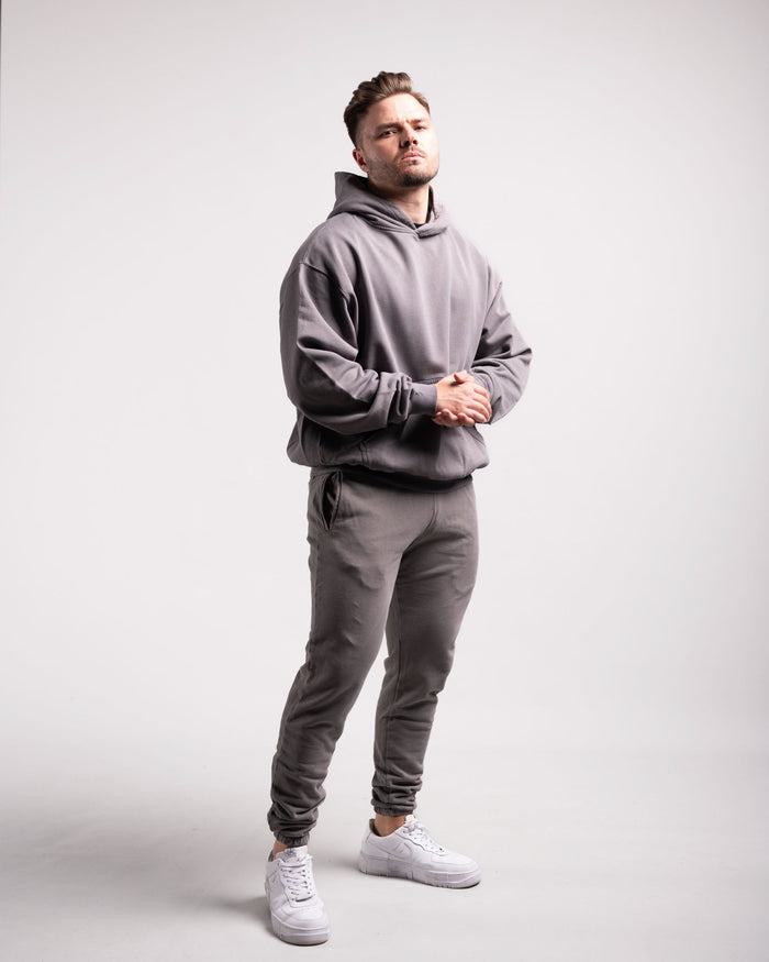 Oversized Hoodie (Dark Grey) - HQ Basics - Athletic Aesthetics
