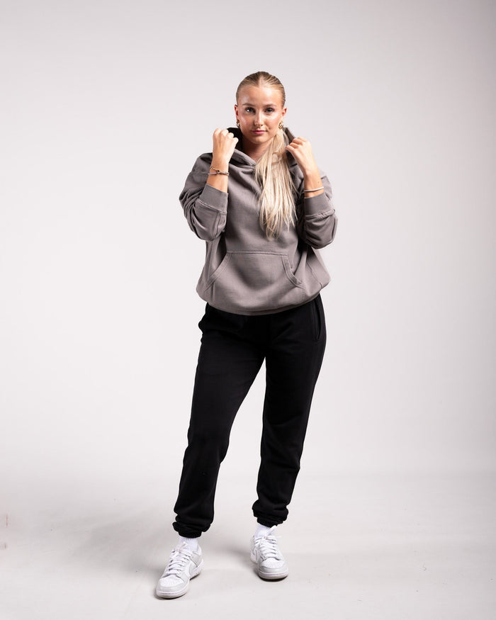 Oversized Hoodie (Dark Grey) - HQ Basics - Athletic Aesthetics