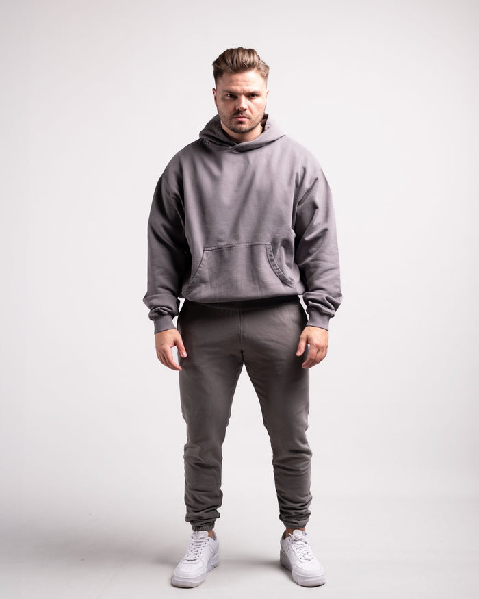 Oversized Hoodie (Dark Grey) - HQ Basics - Athletic Aesthetics