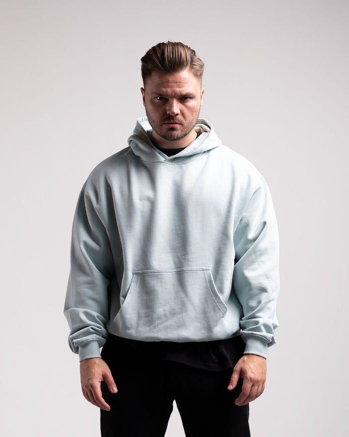 Oversized Hoodie (Mint Blue) - HQ Basics - Athletic Aesthetics