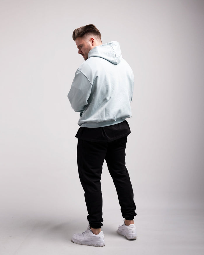 Oversized Hoodie (Mint Blue) - HQ Basics - Athletic Aesthetics