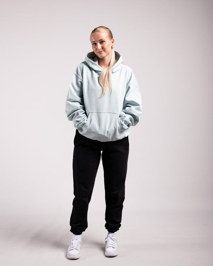 Oversized Hoodie (Mint Blue) - HQ Basics - Athletic Aesthetics