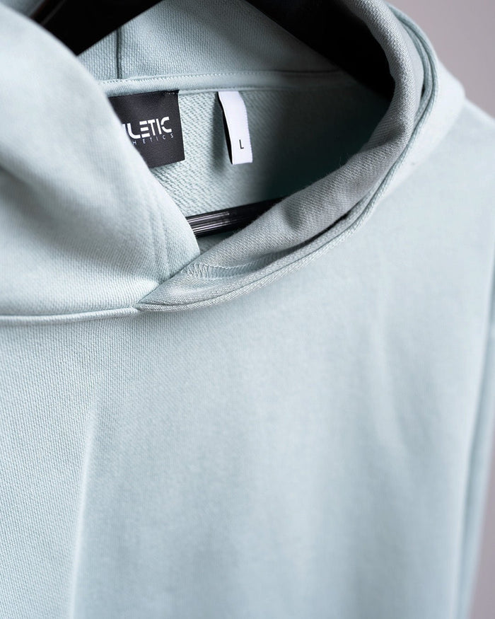 Oversized Hoodie (Mint Blue) - HQ Basics - Athletic Aesthetics