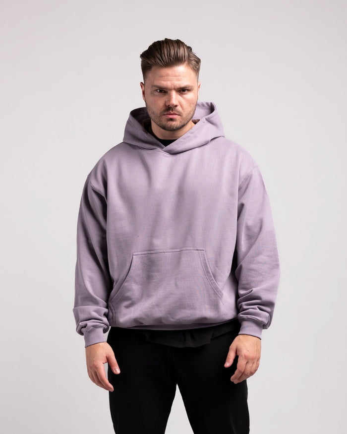 Oversized Hoodie (Purple) - HQ Basics - Athletic Aesthetics