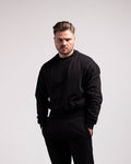 Oversized Longsleeve (Black) - HQ Basics - Athletic Aesthetics