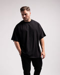 Oversized Tee (Black) - HQ Basics - Athletic Aesthetics