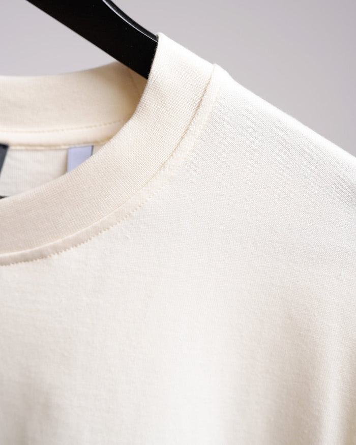 Oversized Tee (Cream) - HQ Basics - Athletic Aesthetics