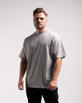 Oversized Tee (Grey Marl) - HQ Basics - Athletic Aesthetics