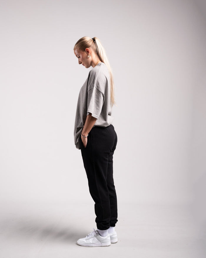Oversized Tee (Grey Marl) - HQ Basics - Athletic Aesthetics