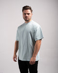Oversized Tee (Mint Blue) - HQ Basics - Athletic Aesthetics
