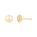 Peace Stud Earrings