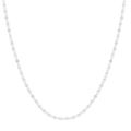 Pearl & Labradorite Strand Necklace