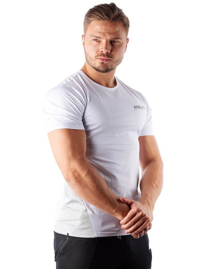Performance Shirt (White) - Athletic Aesthetics