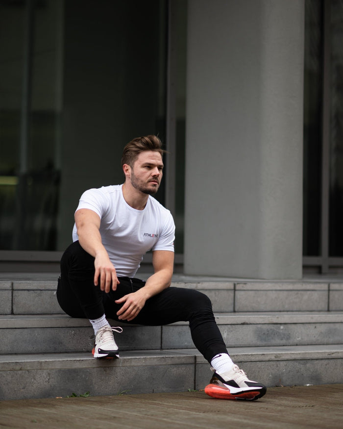 Performance Shirt (White) - Athletic Aesthetics