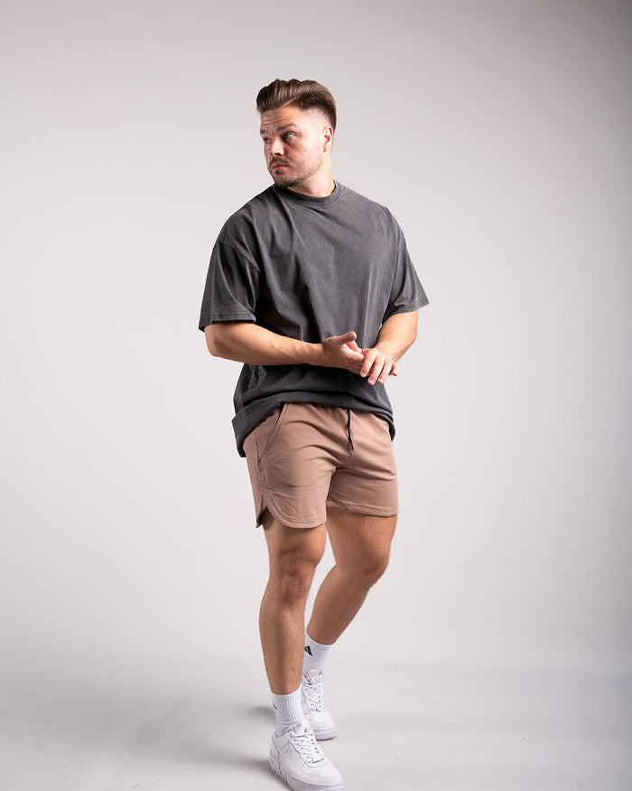 Performance Shorts 2.0 (Brown) - Athletic Aesthetics