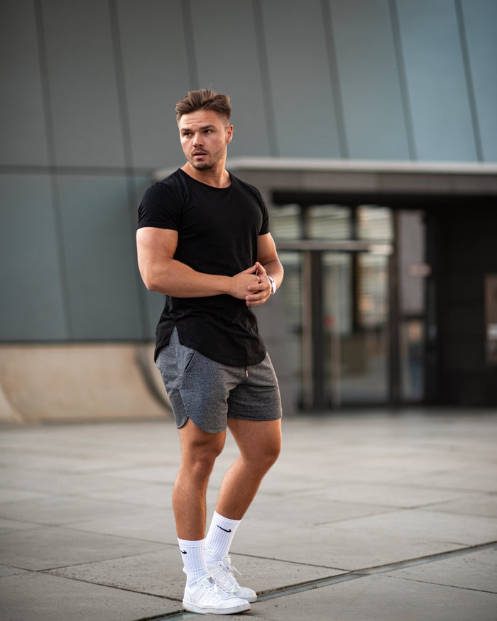 Performance Shorts 2.0 (Charcoal) - Athletic Aesthetics