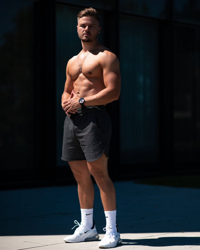 Performance Shorts 2.0 (Charcoal) - Athletic Aesthetics