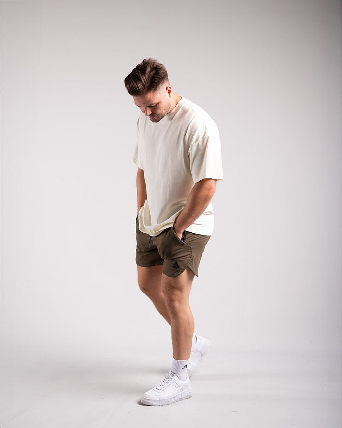 Performance Shorts 2.0 (Olive) - Athletic Aesthetics