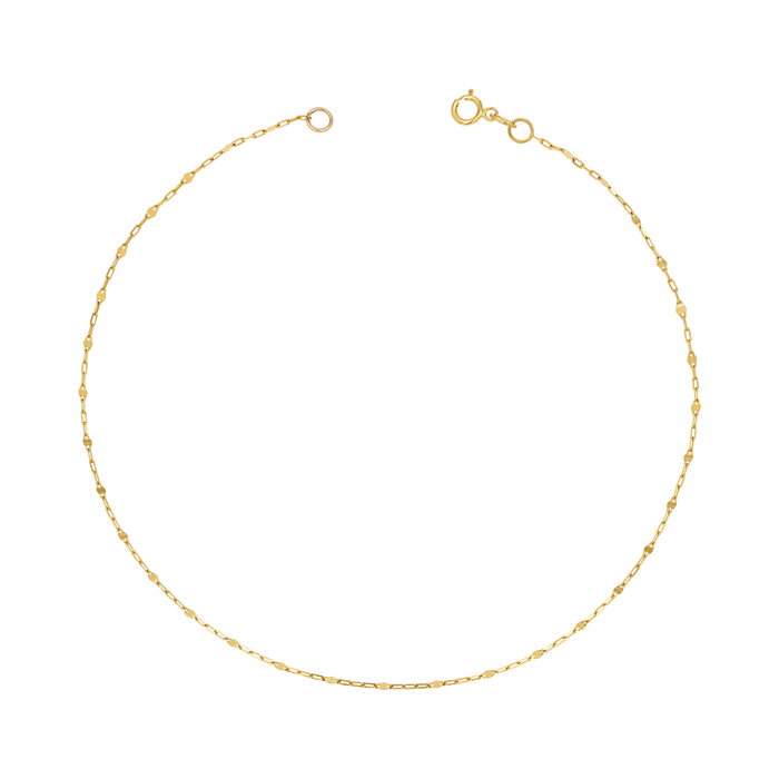 Petite Sequin Chain Anklet