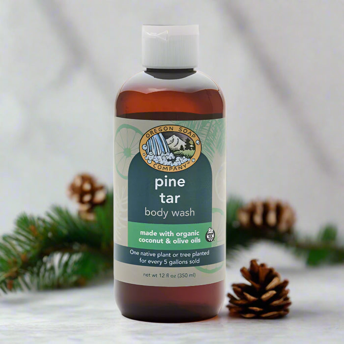 Pine Tar Natural Organic Body Wash