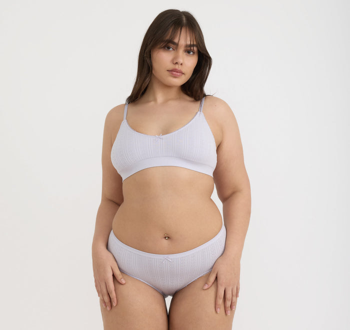 Pointelle Bralette