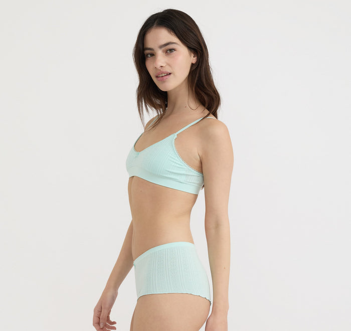Pointelle Bralette