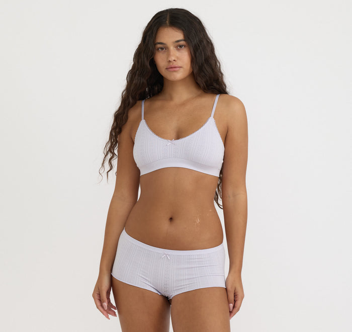 Pointelle Bralette