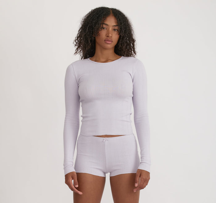 Pointelle Shorts