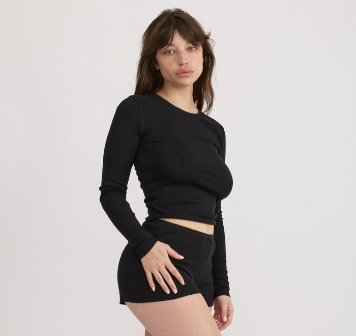 Pointelle Shorts