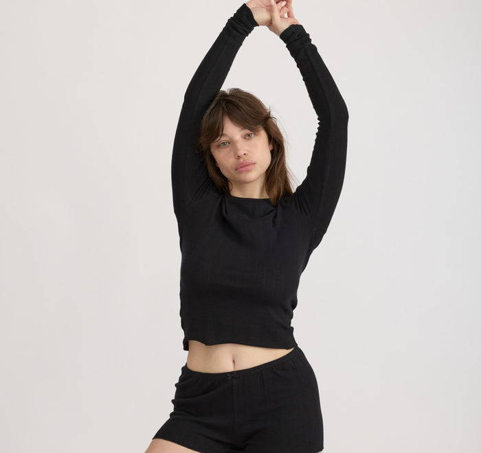 Pointelle Shorts