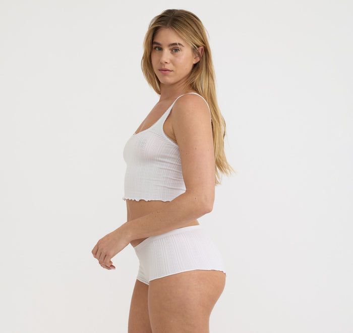 Pointelle Shorty