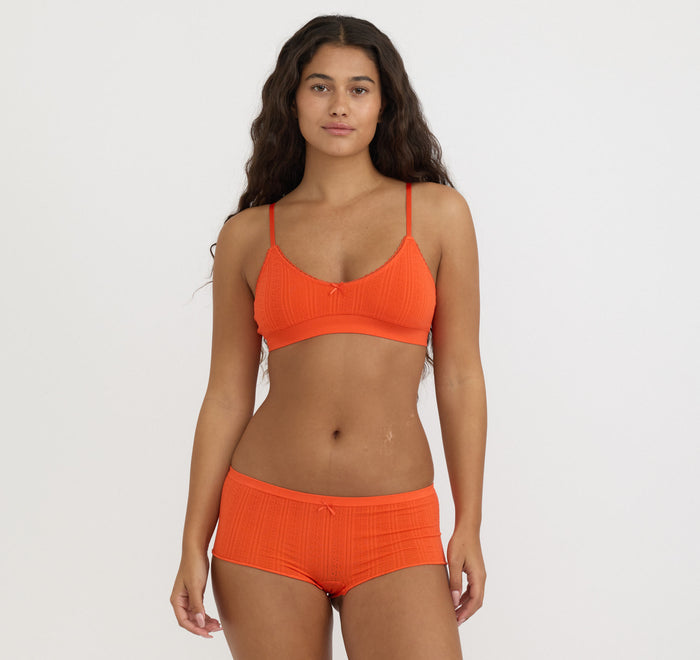 Pointelle Shorty