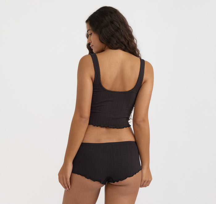Pointelle Shorty