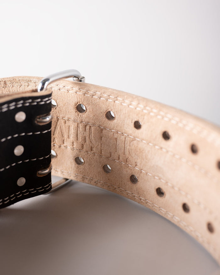 Powerlifting Double Prong Belt (13mm) - Athletic Aesthetics