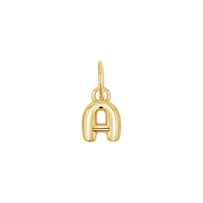 Puff Letter Charm