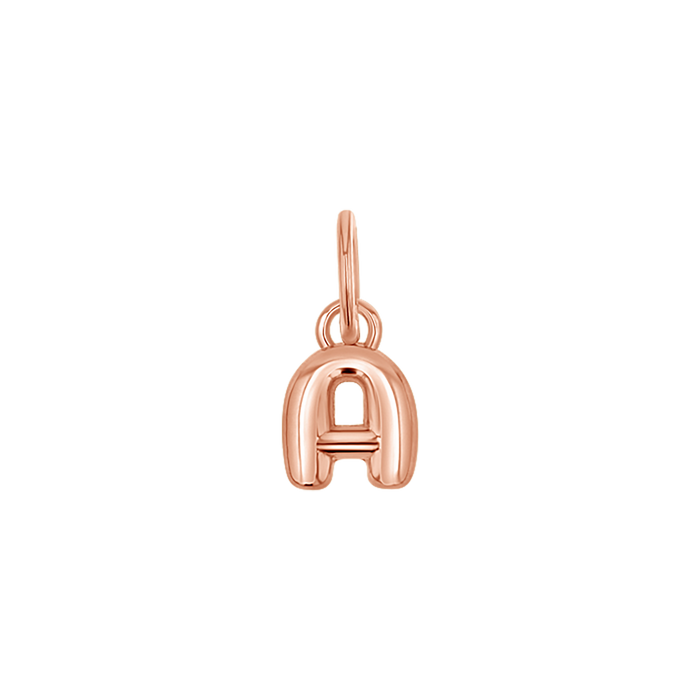 Puff Letter Charm