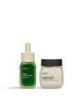 Algen-Hyaluronserum und Ultrafeuchte 24h Barriere Creme