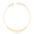Round Disc Strand Bracelet