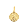Round Religious Charm