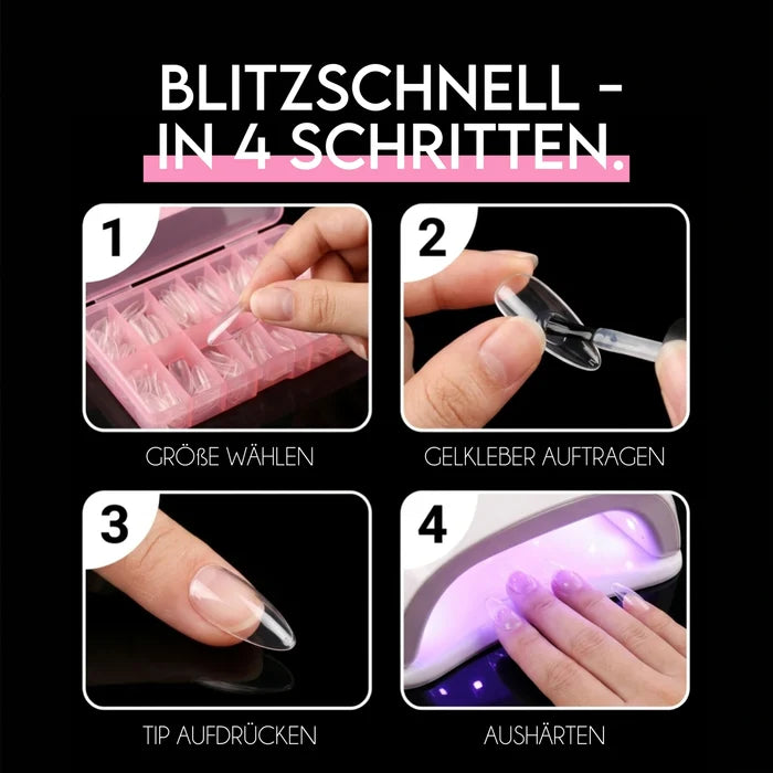 Rund S · Sculpted Pressonnails · Soft Gel Tips