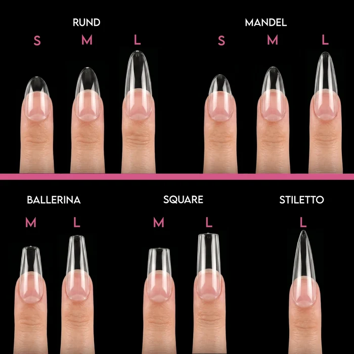 Rund S · Sculpted Pressonnails · Soft Gel Tips