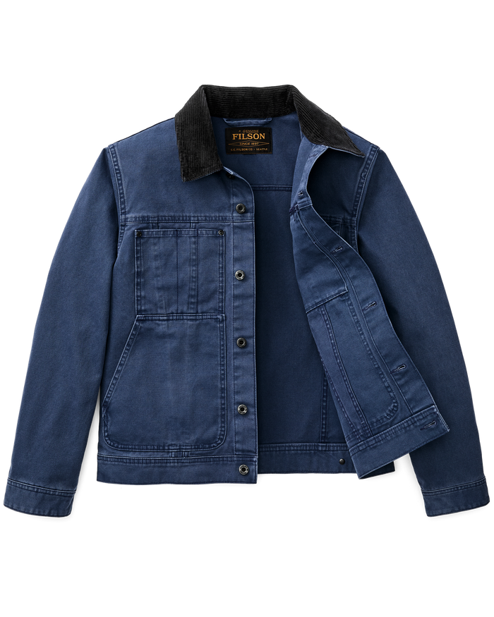 Rustic Canvas Short Cruiser - Indigo