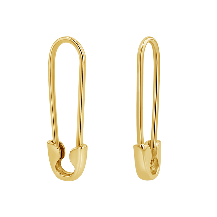 Safety Pin Earrings
