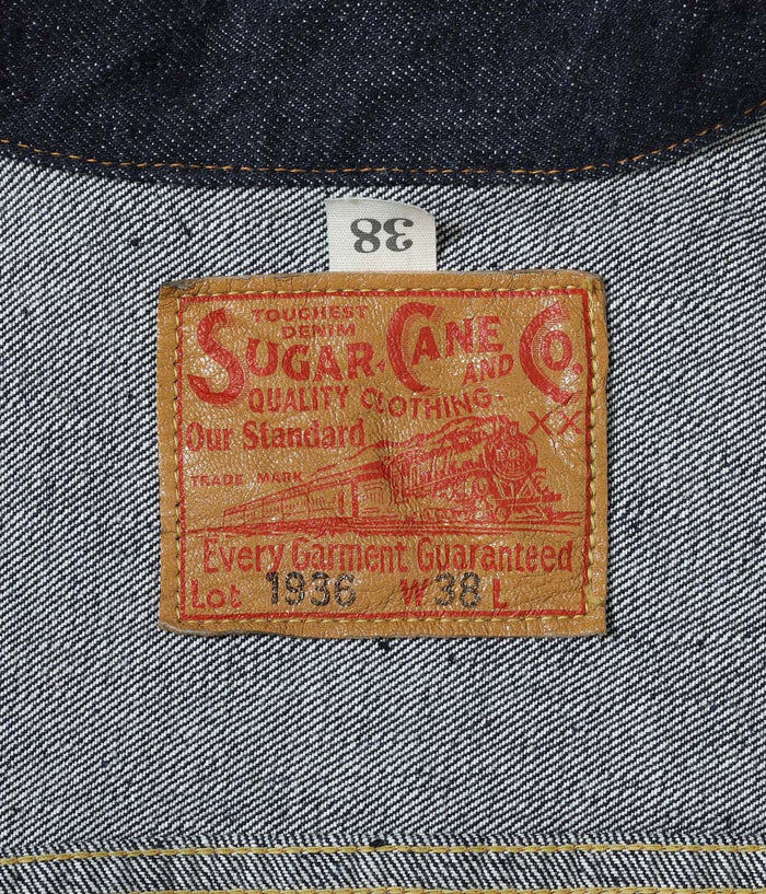 SC11936 13oz. DENIM BLOUSE 1936 MODEL - INDIGO