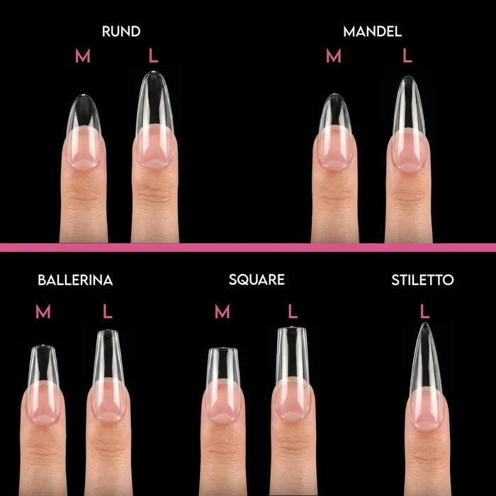 Sculpted Pressonnails · Wahl-Sparset
