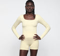 Seamless Waffle Long Sleeve Tee
