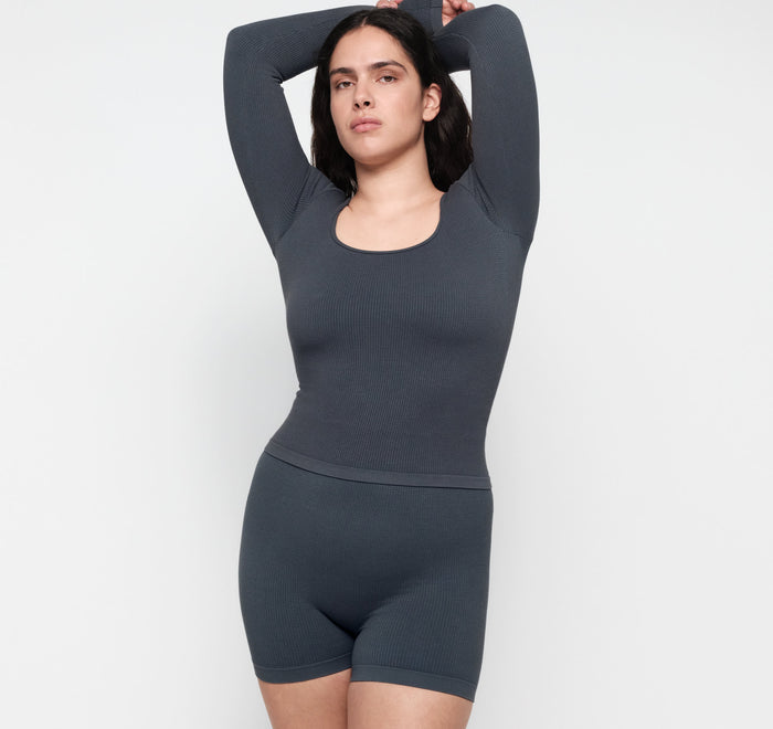Seamless Waffle Shorts