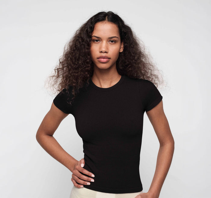 Seamless Waffle Tee