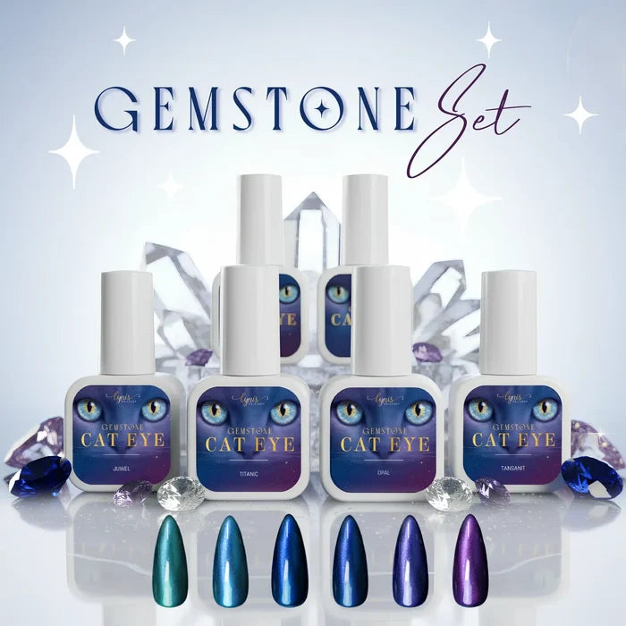 Shellac · Cat Eye Gemstone Set 10ml